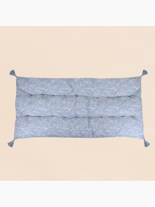 Matelas déperlant et anti uv bleu 120x60cm - Kiabi Matelas déperlant et anti uv bleu 120x60cm - Kiabi