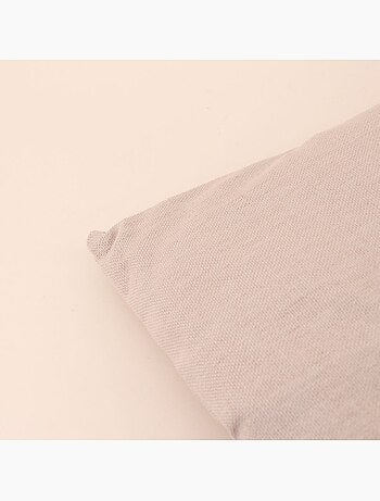 Matelas effet lin capitonné déperlant & anti-uv beige 60x120cm