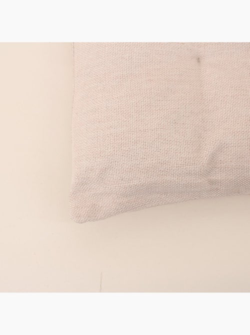 Matelas effet lin capitonné déperlant & anti-uv beige 60x120cm - Kiabi Matelas effet lin capitonné déperlant & anti-uv beige 60x120cm - Kiabi