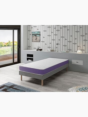 Matelas en mousse respirante ONIX, Epaisseur 14 CM , Ergonomique et adaptable