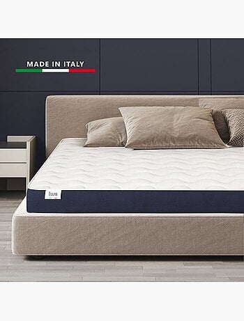 Matelas en mousse the white stone - h.10 cm - hypoallergénique - respirant