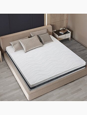 Matelas en mousse the white stone - h.16 cm - hypoallergénique