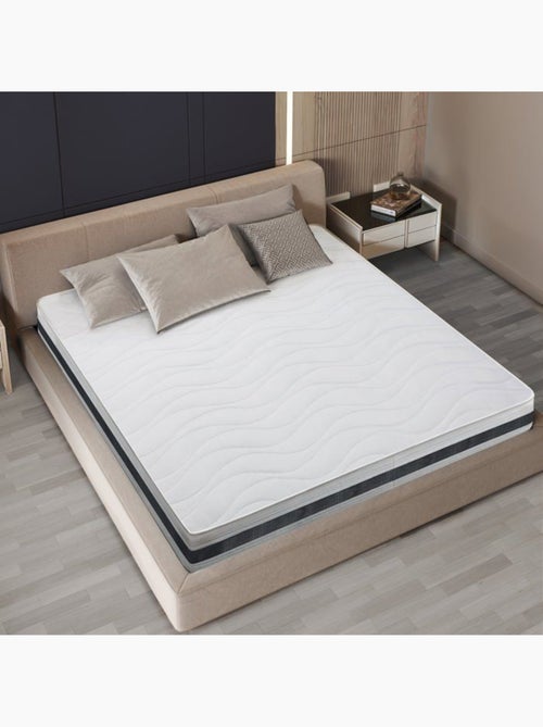 Matelas en mousse THE WHITE STONE - H.16 cm - Hypoallergénique - Kiabi