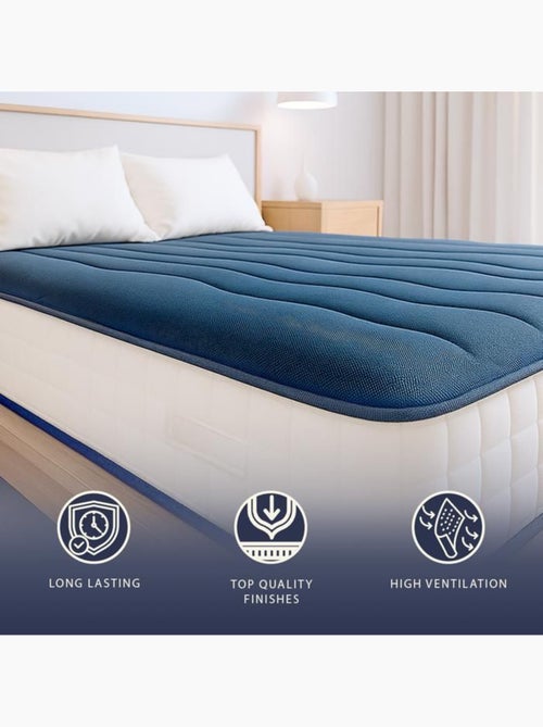 Matelas en mousse THE WHITE STONE - H.20 cm - Orthopédique - Hypoallergénique - Kiabi