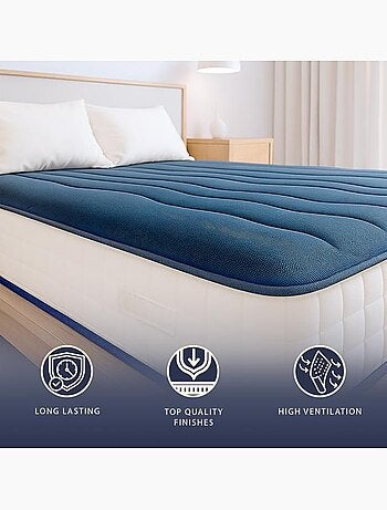 Matelas en mousse the white stone - h.20 cm - orthopédique