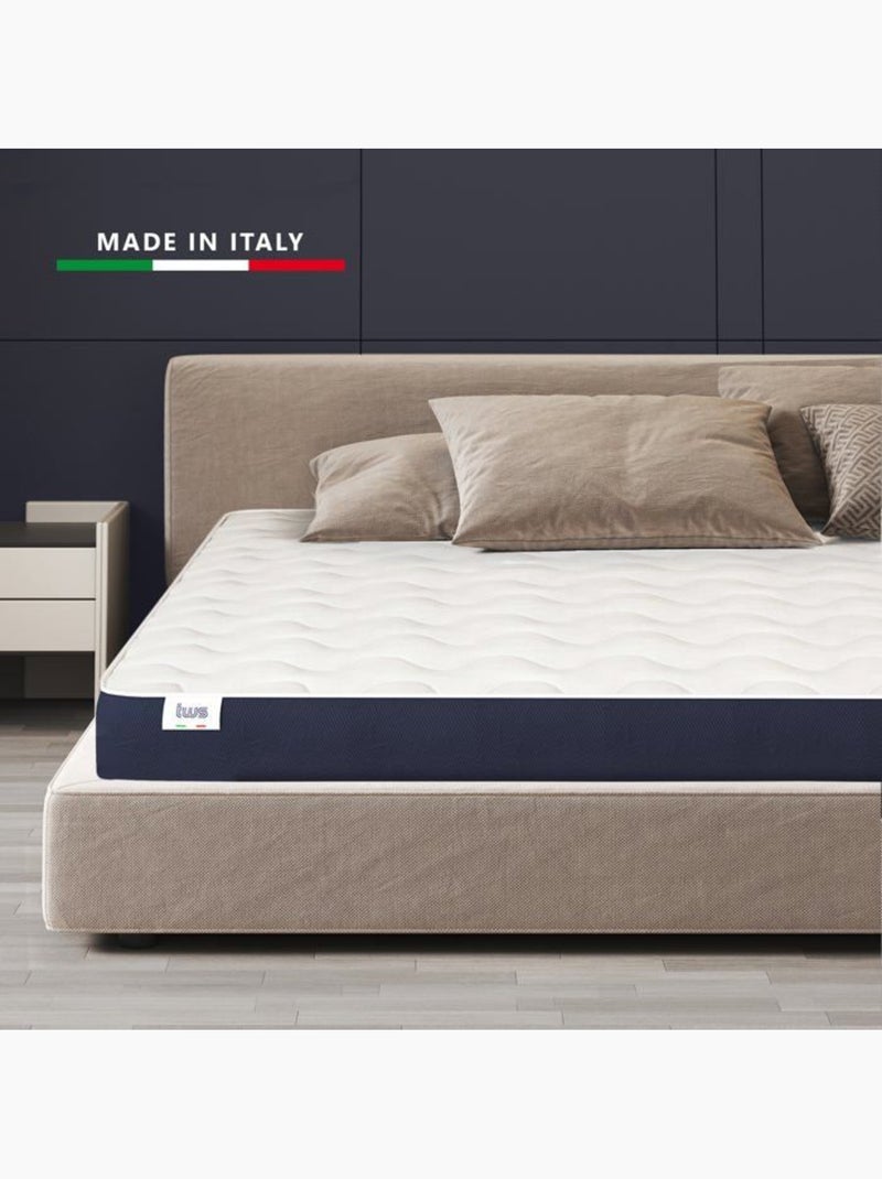 Matelas en mousse THE WHITE STONE - H.30 cm - Hypoallergénique Blanc - Kiabi