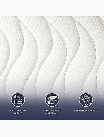 Matelas en mousse the white stone - respirant
