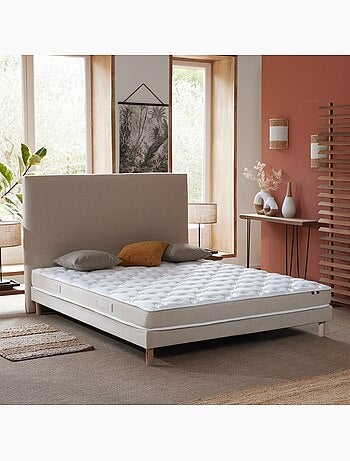 Matelas en polylatex 80 kg/m, H 21 cm - Fabrication Franaise - 140 x 200 cm