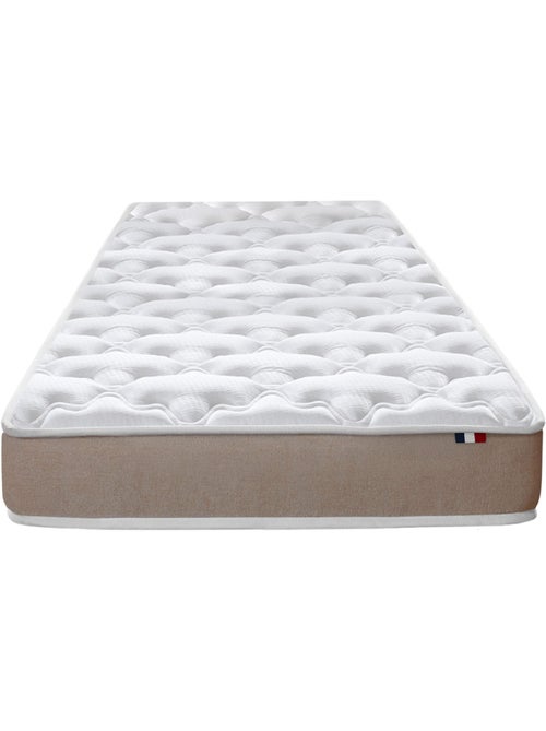 Matelas en polylatex 80 kg/m³, H 21 cm - Fabrication Française - 90 x 190 cm - Kiabi Matelas en polylatex 80 kg/m³, H 21 cm - Fabrication Française - 90 x 190 cm - Kiabi