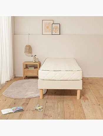 matelas enfant 100% latex naturel. 5 zones de confort - 18 cm