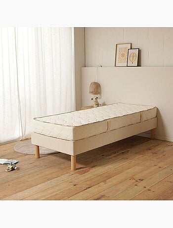 matelas enfant 100% latex naturel. 5 zones de confort - 18 cm