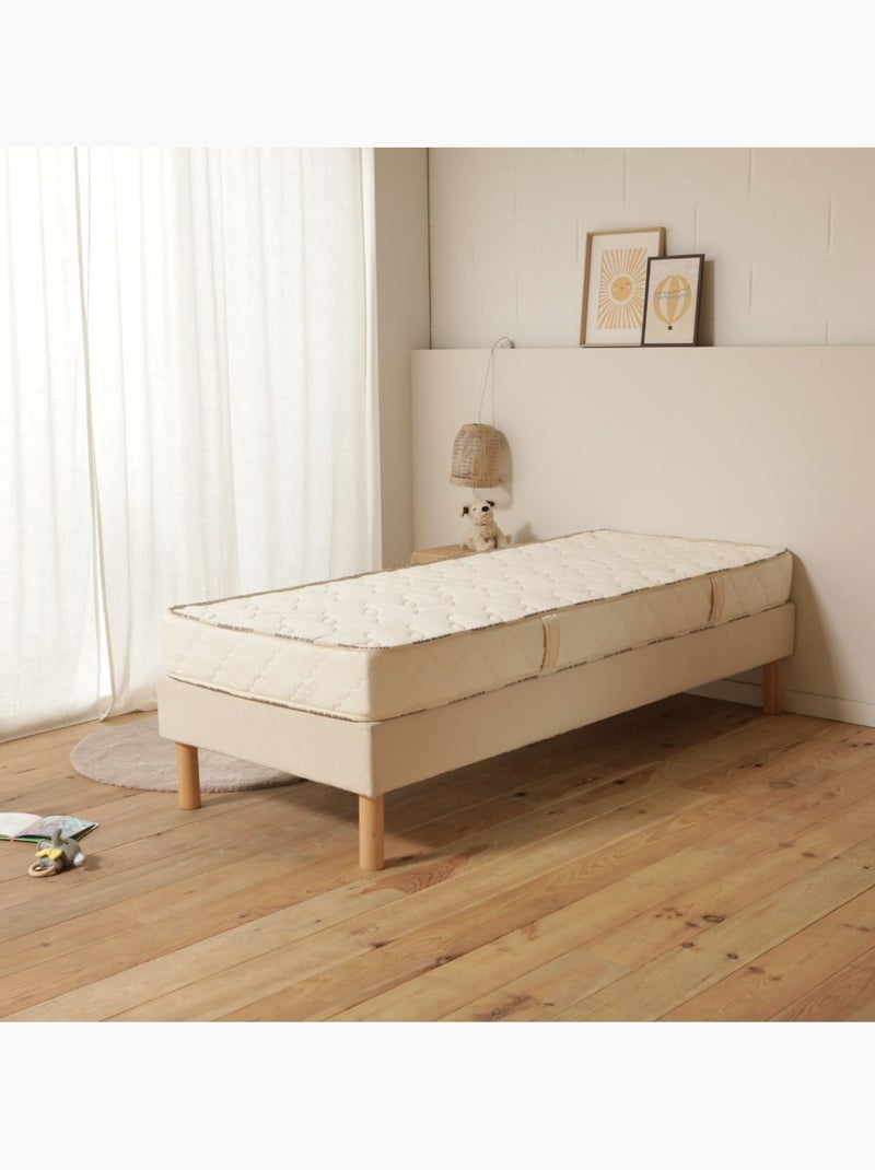 matelas enfant 100% latex naturel. 5 zones de confort - 18 cm Blanc - Kiabi