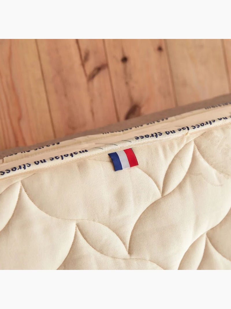 matelas enfant 100% latex naturel. 5 zones de confort - 18 cm Blanc - Kiabi