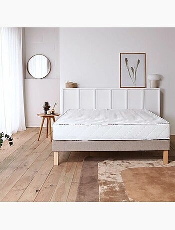 Matelas enfant latex 5 zones ferme mémoire de forme moelleux - 22 cm