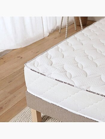 Matelas enfant latex 5 zones ferme mémoire de forme moelleux - 22 cm
