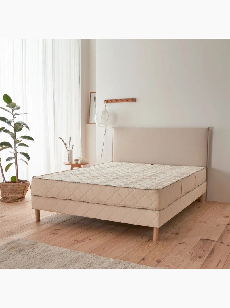 Matelas enfant latex très ferme 5 zones - 21 cm Blanc - Kiabi