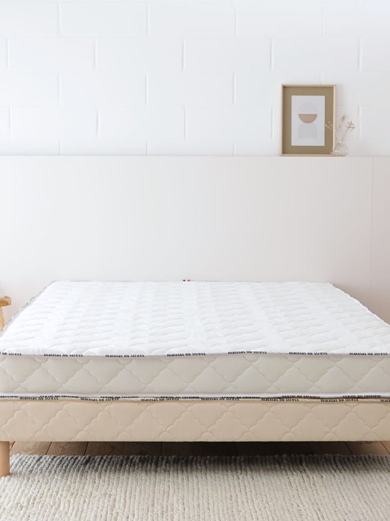 Matelas enfant mémoire de forme moelleux Blanc - Kiabi