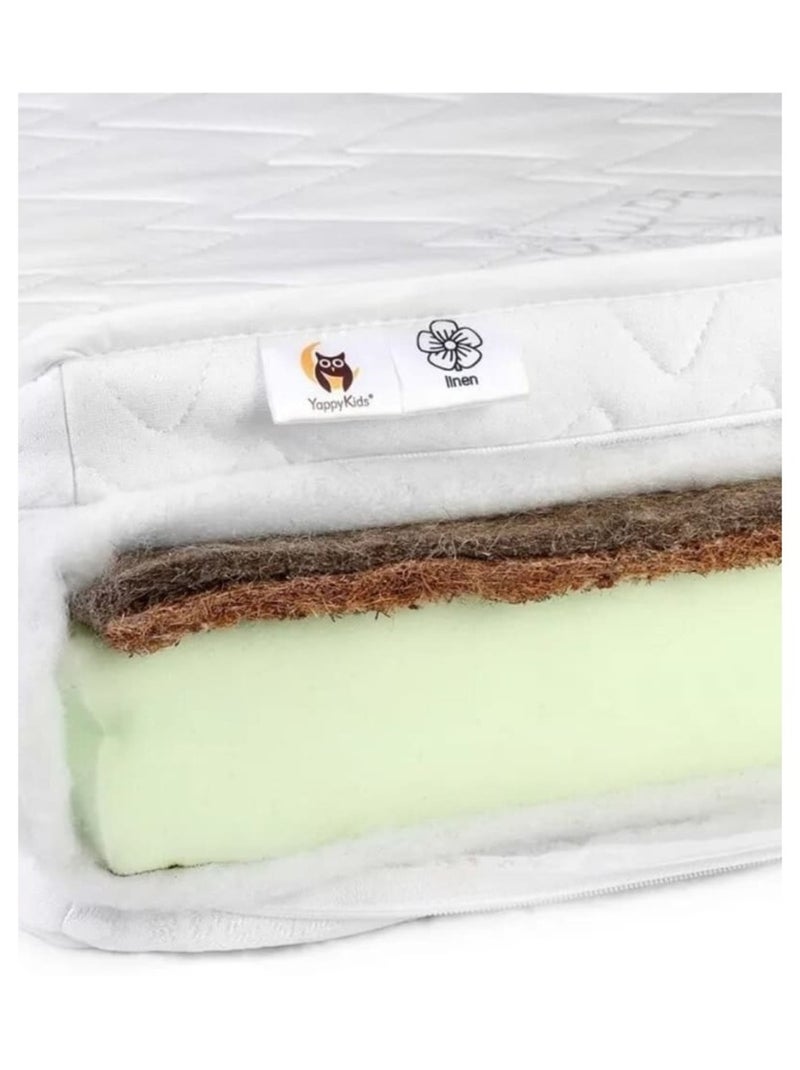 Matelas enfant YappyBioFoam pour YappyNap gigogne Blanc - Kiabi