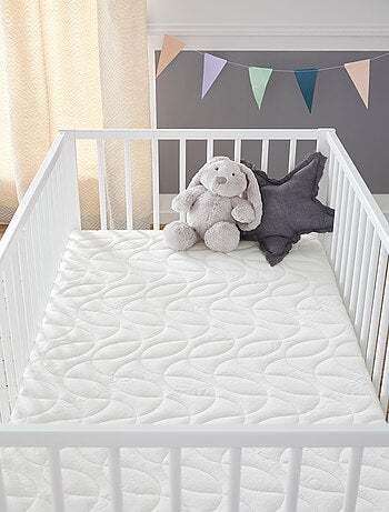 Matelas Enfant/Bébé Bamboo - 70x140x14 cm | Ultra Doux | Sans Traitement Chimique | Déhoussable