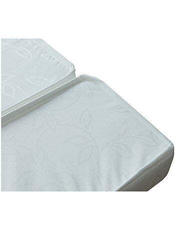Matelas évolutif 2 blocs en mousse ferme, idéal pour grandir, Made in France