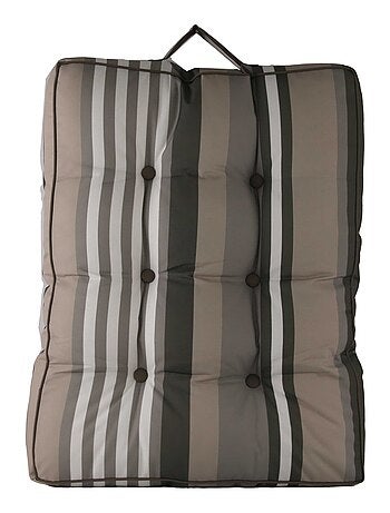 Matelas extérieur à rayures