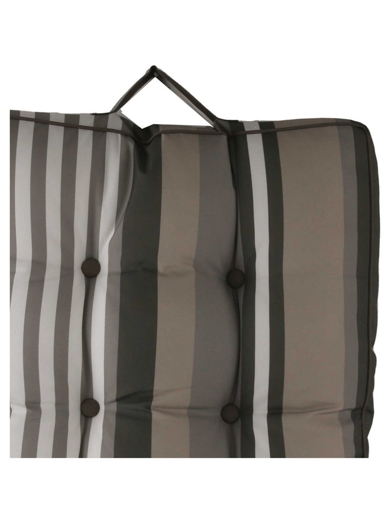 Matelas extérieur à rayures Beige coquille - Kiabi