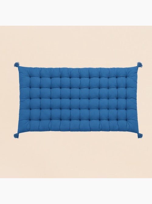 Matelas extérieur en tissu motif feuillage 120x60cm - Kiabi Matelas extérieur en tissu motif feuillage 120x60cm - Kiabi