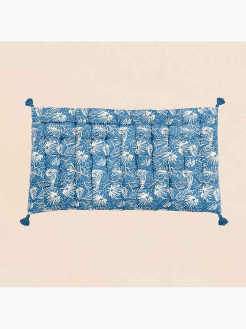 Matelas extérieur en tissu motif feuillage 120x60cm - Kiabi Matelas extérieur en tissu motif feuillage 120x60cm - Kiabi