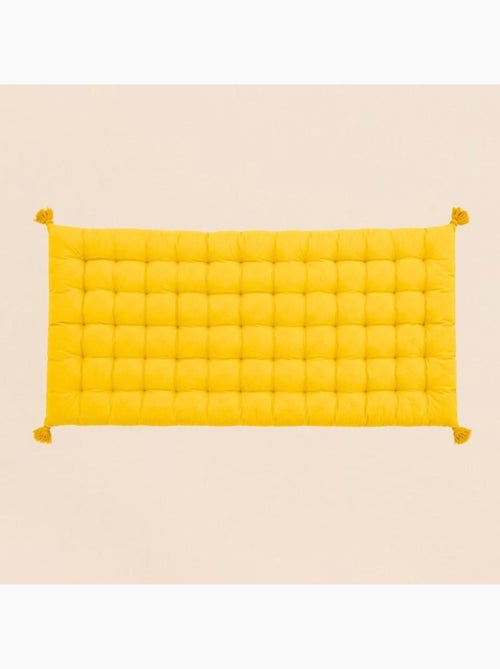 Matelas extérieur en tissu motif feuillage 120x60cm - Kiabi Matelas extérieur en tissu motif feuillage 120x60cm - Kiabi