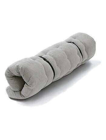 Matelas futon 160x200 cm gris foncé