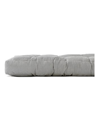 Matelas futon 160x200 cm gris foncé