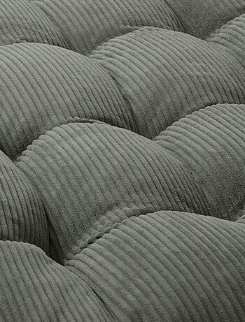 Matelas futon 160x200 cm gris foncé