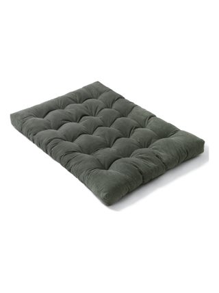 Matelas futon 160x200 cm gris foncé