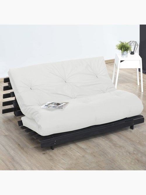 Matelas futon écru latex et fibres, confort et fabrication française Couleur - Écru - Kiabi Matelas futon écru latex et fibres, confort et fabrication française Couleur - Écru - Kiabi