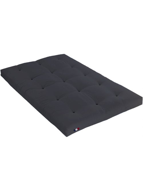 Matelas futon latex et fibres, fabrication française Couleur - Gris Anthracite - Kiabi Matelas futon latex et fibres, fabrication française Couleur - Gris Anthracite - Kiabi