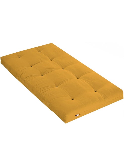 Matelas futon latex et fibres, fabrication française Couleur - Ocre - Kiabi Matelas futon latex et fibres, fabrication française Couleur - Ocre - Kiabi