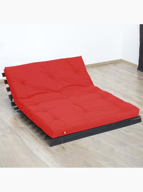 Matelas futon latex et fibres, fabrication française Couleur - Rouge - Kiabi Matelas futon latex et fibres, fabrication française Couleur - Rouge - Kiabi