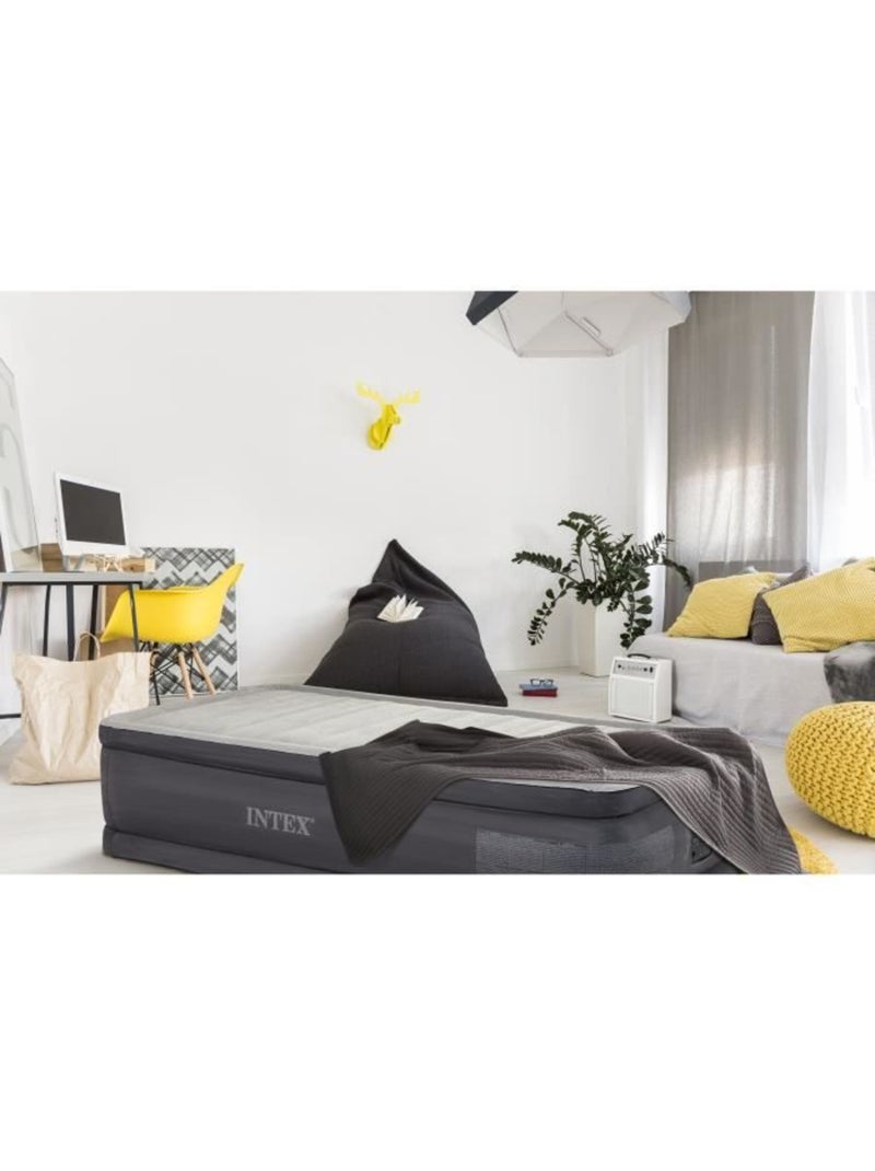 Matelas gonflable Comfort Plush Elevated Gris - Kiabi