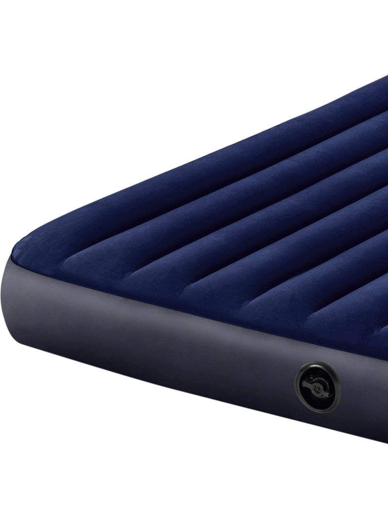 Matelas Gonflable Double Place Bleu Bleu - Kiabi