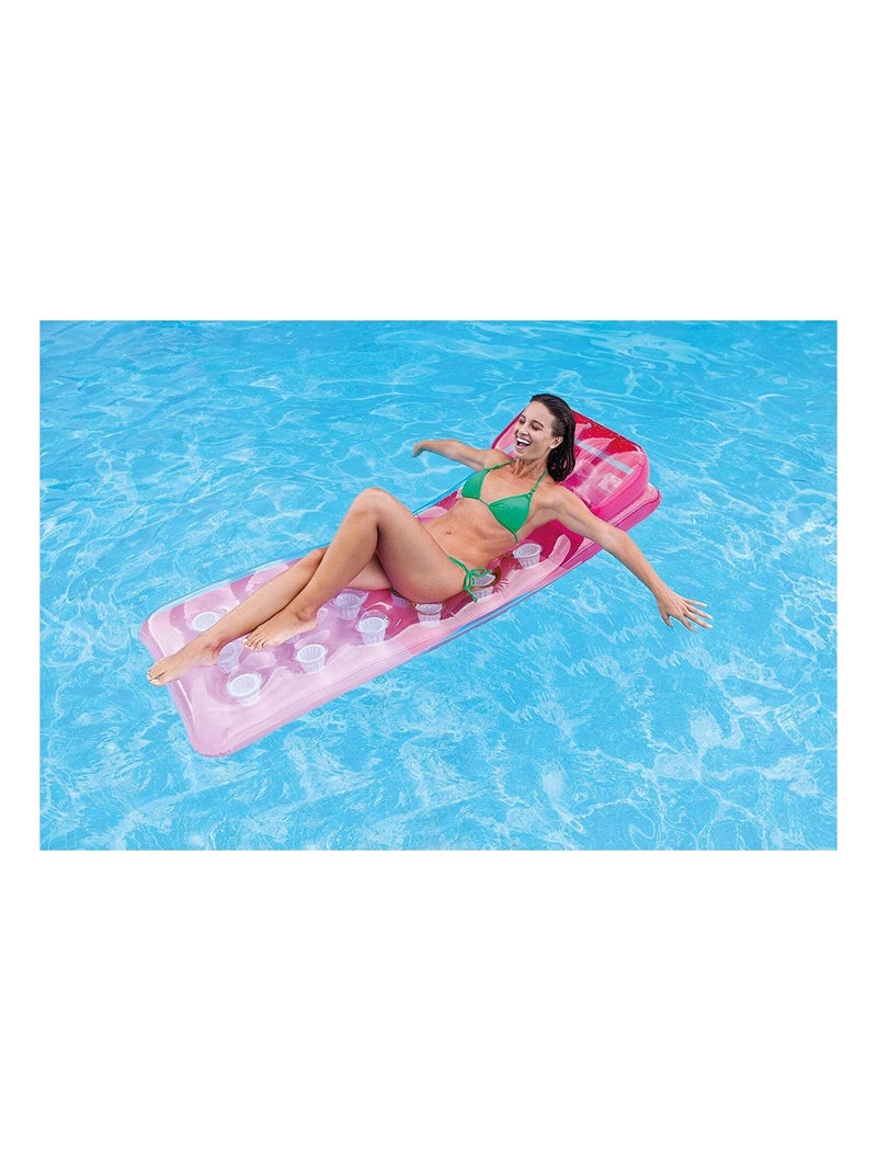 Matelas gonflable Fashion Lounge Multicolore - Kiabi