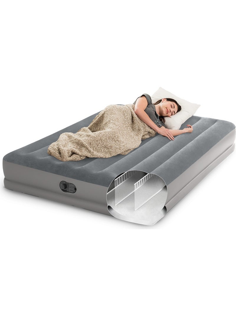 Matelas gonflable Prestige Mid Rise Flex Pump Gris - Kiabi