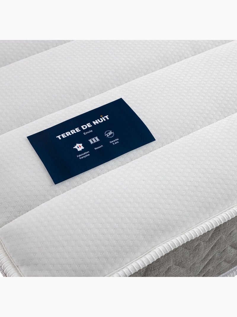 Matelas hybride ressorts ensachés 29 cm L'Envie - Terre de Nuit N/A - Kiabi