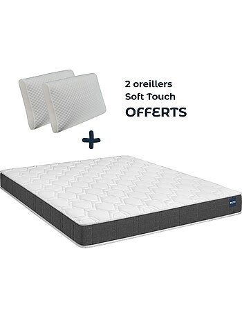 Matelas king size Regular + 2 oreillers Soft Touch offerts - Bultex