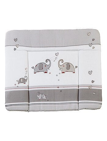 Matelas ? langer imprim? ?l?phant 85 x 75 cm 'Jumbotwins' ROBA