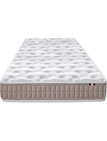 Matelas latex 3 zones PURE - soutien ferme, Made in France