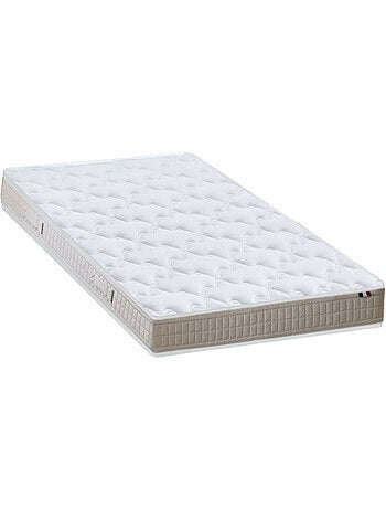 Matelas latex 3 zones PURE - soutien ferme, Made in France