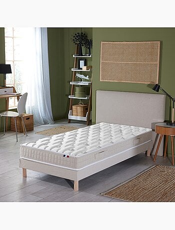 Matelas latex 5 zones ORIGINEL - Face hiver/été, confort optimal