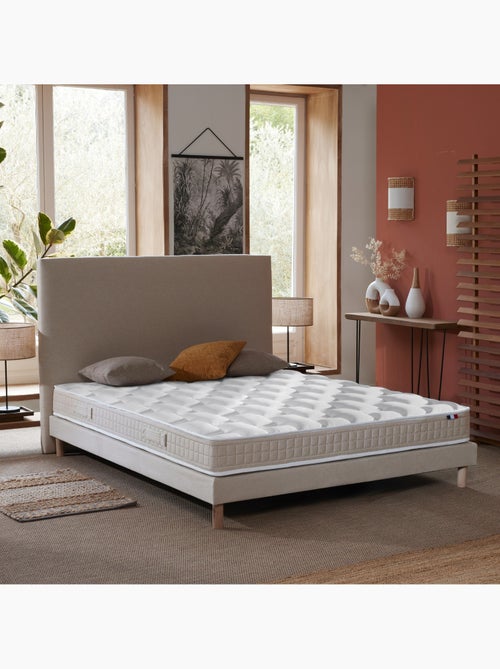 Matelas latex 5 zones ORIGINEL - Face hiver/été, confort optimal - Kiabi Matelas latex 5 zones ORIGINEL - Face hiver/été, confort optimal - Kiabi