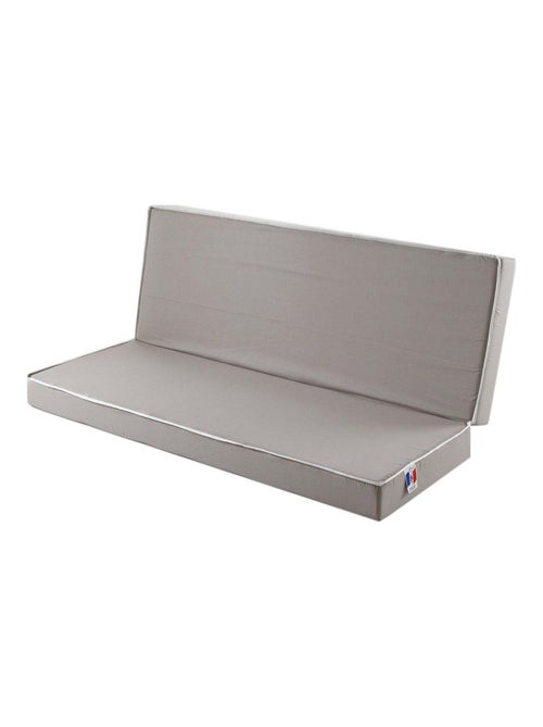 Matelas latex clic clac 130x190 cm banquette Fabriqué en France - Kiabi