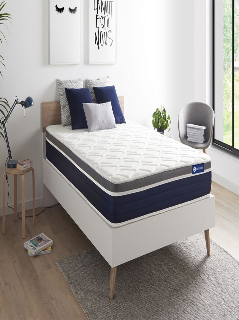 Matelas Latex et mémoire de forme Actilatex confort Blanc - Kiabi
